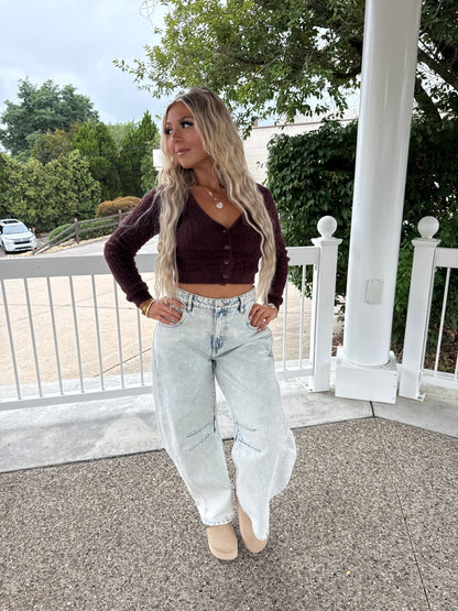 Lighter Love Barrel Jeans