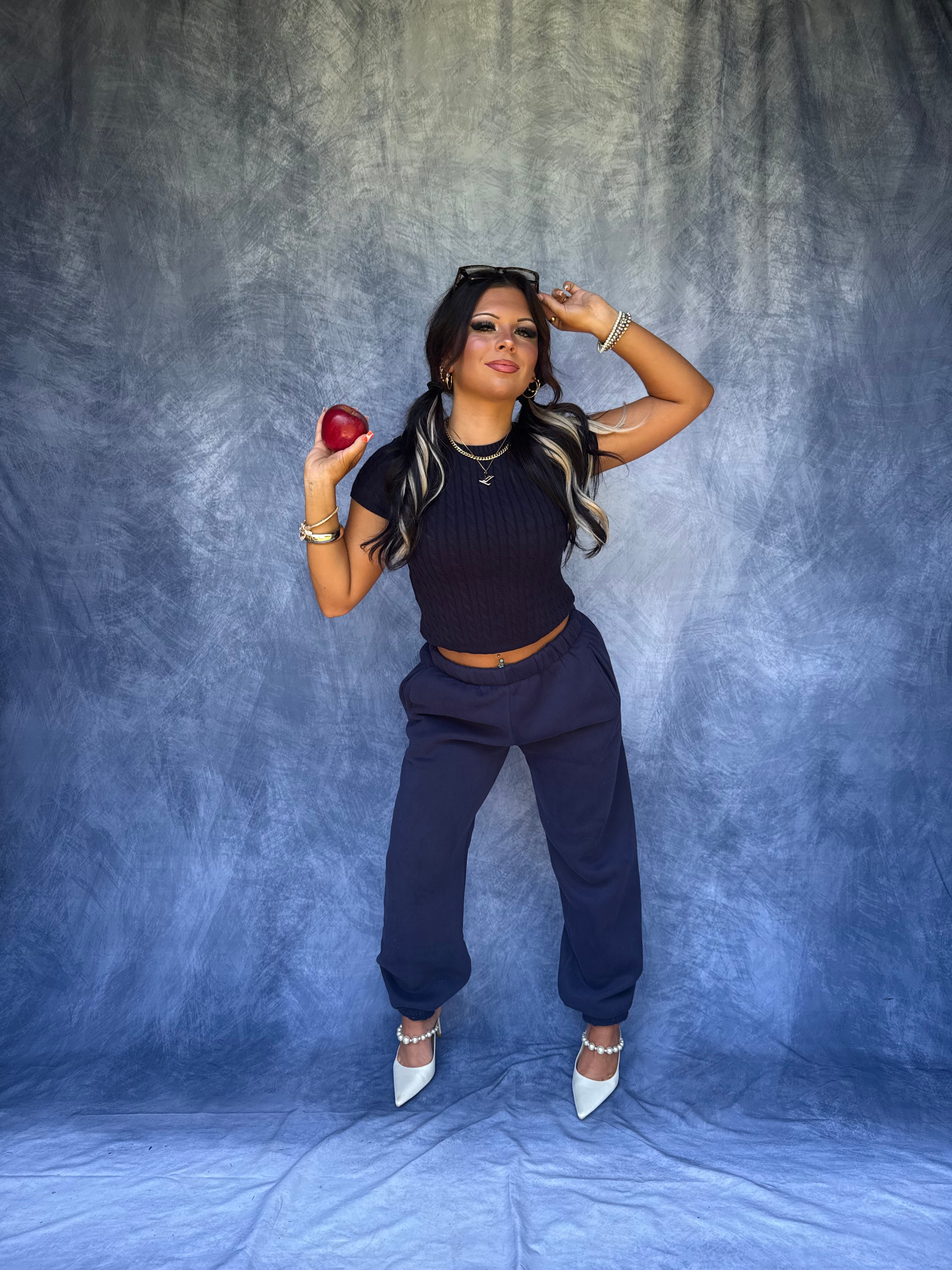 So Fetch Sweatpants in Navy