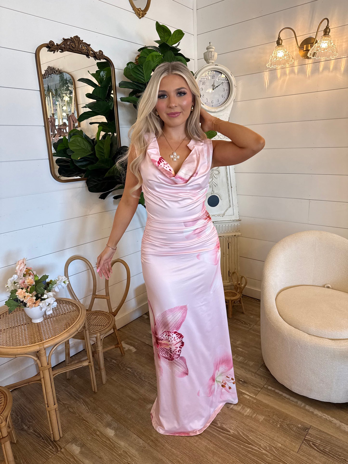 Pink Skies Maxi Dress