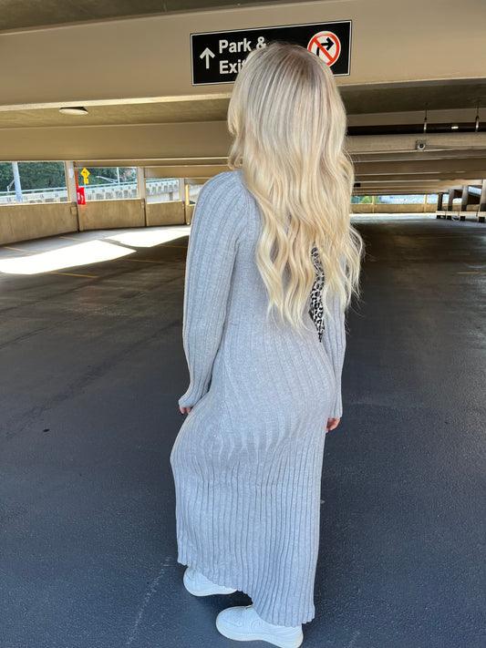 Dove Sweater Maxi Dress