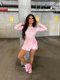 Daffy Pale Pink Active Dress