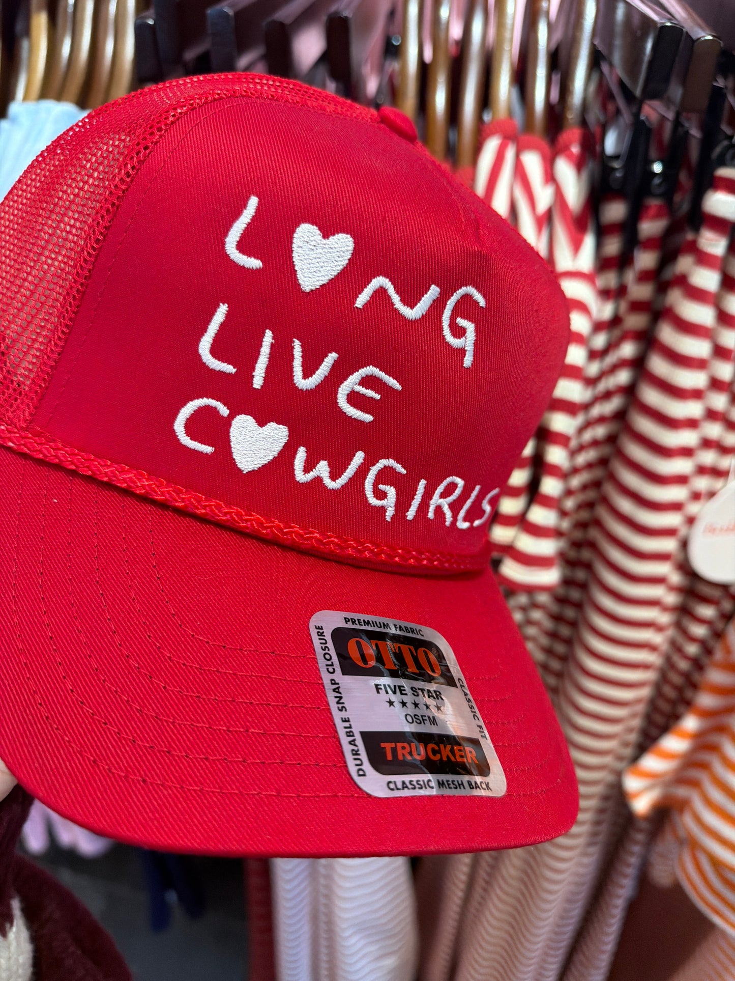 Long Live Cowgirls Rope Hat