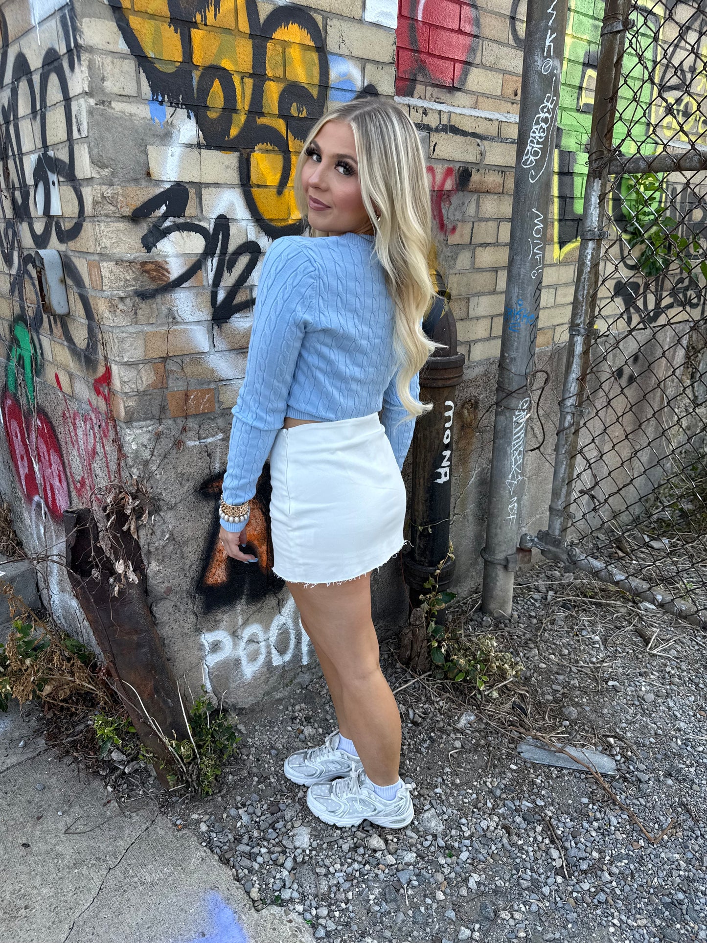 Back To The Basics Skirt in White