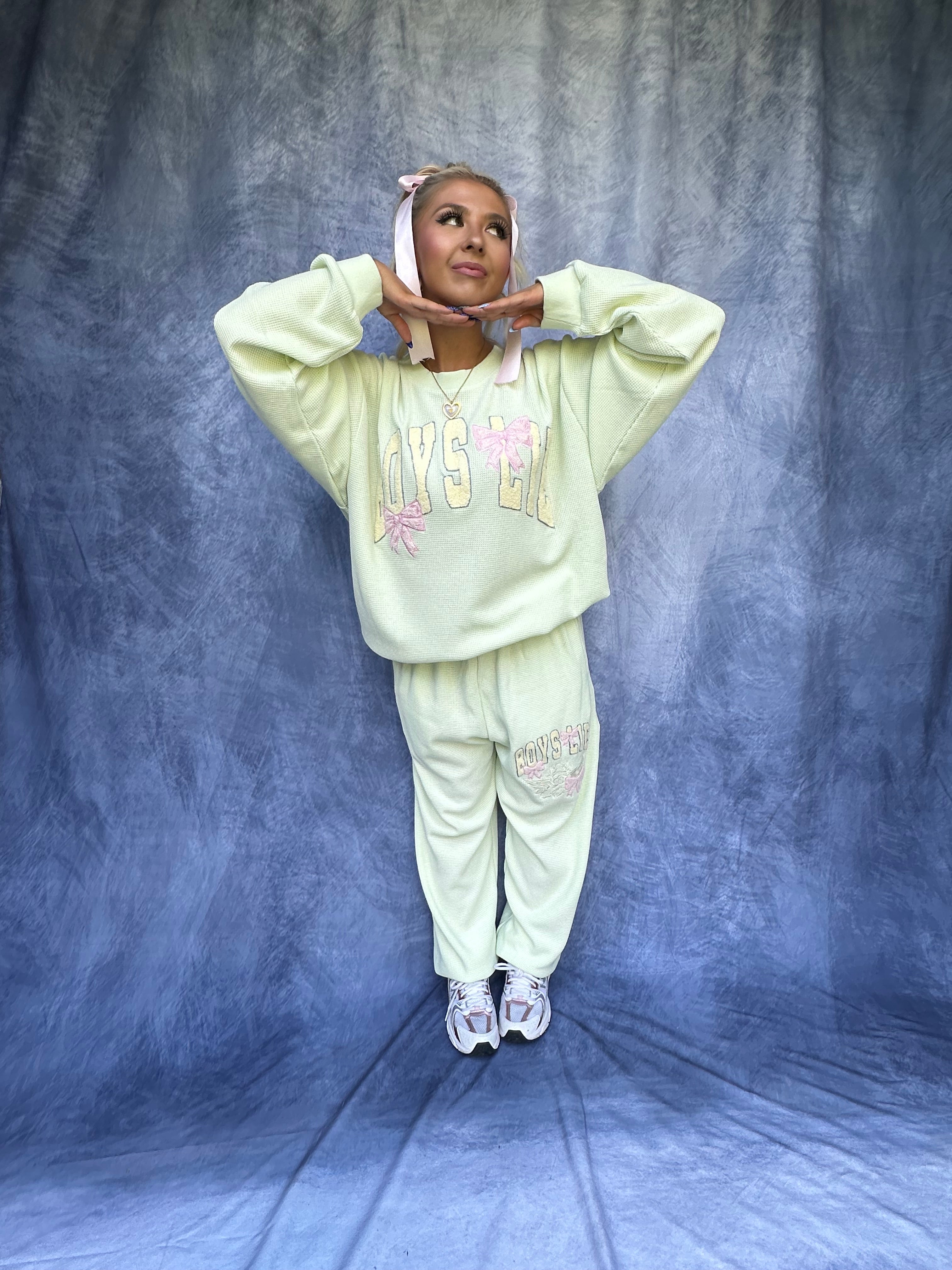 Boys Lie Coquette Bow Thermal PANT