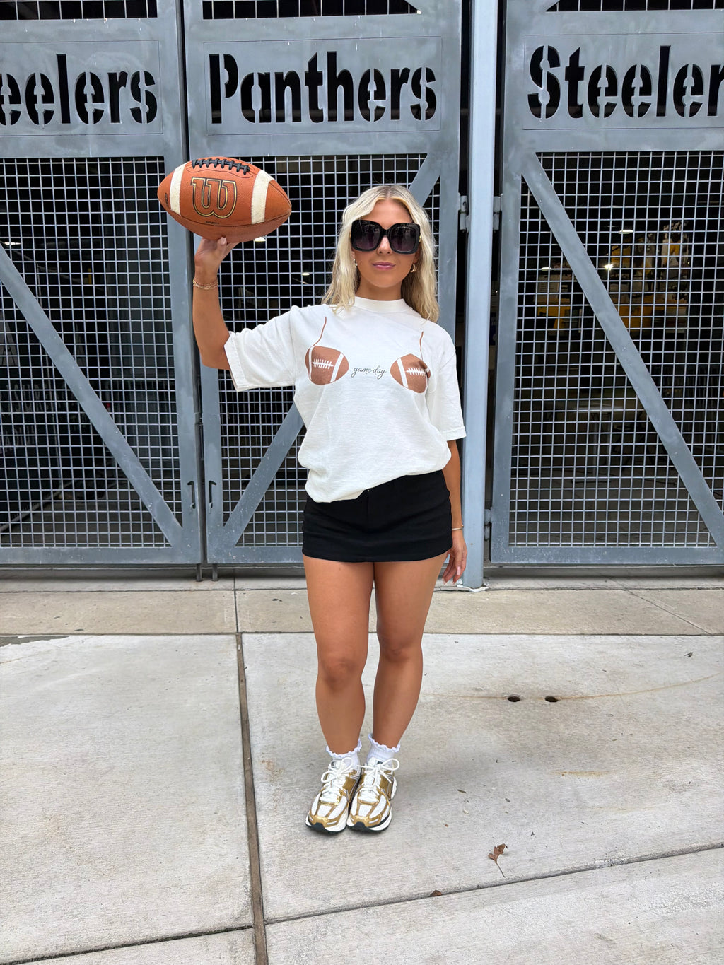 Football Bra Tee