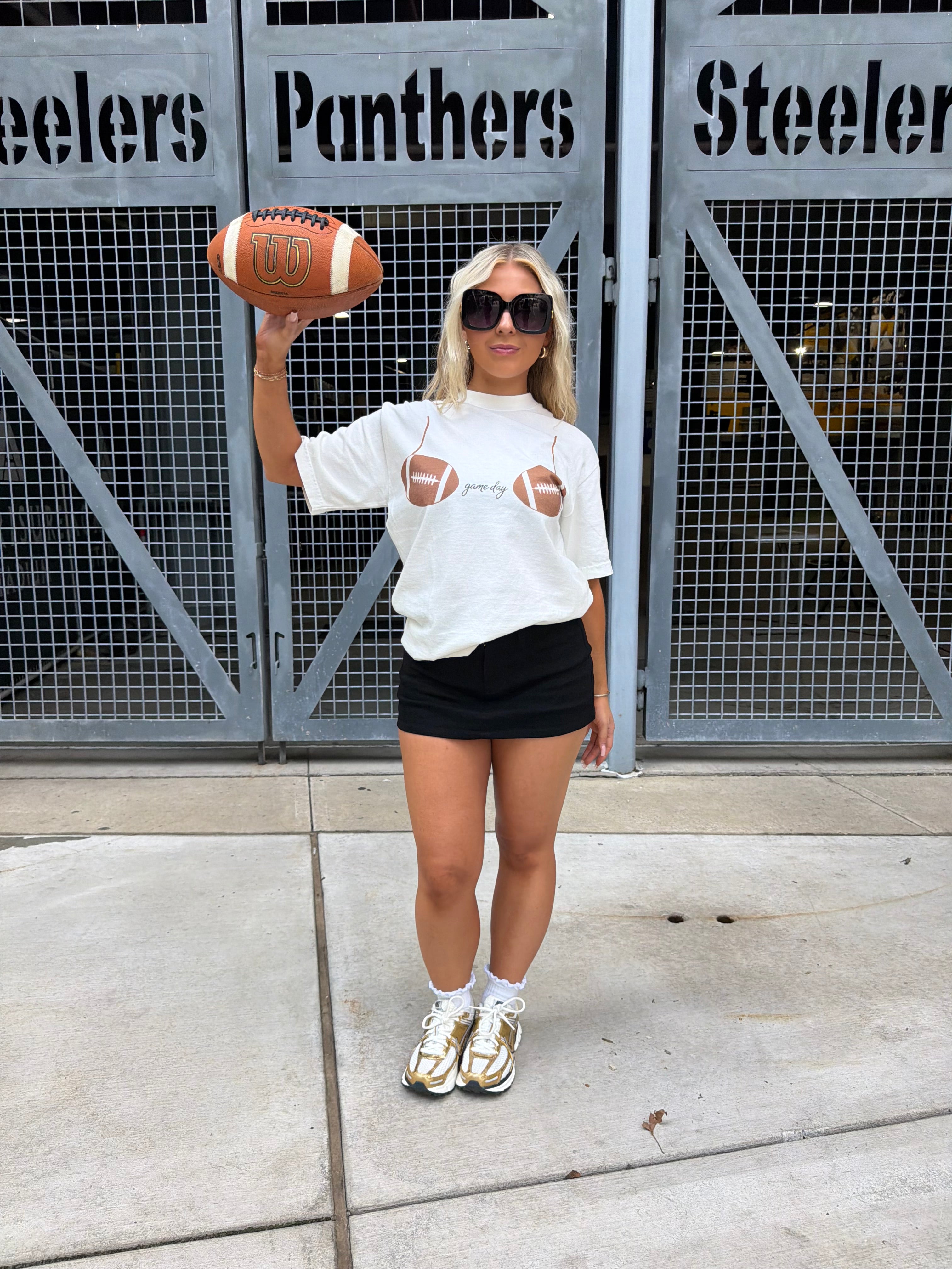 Football Bra Tee