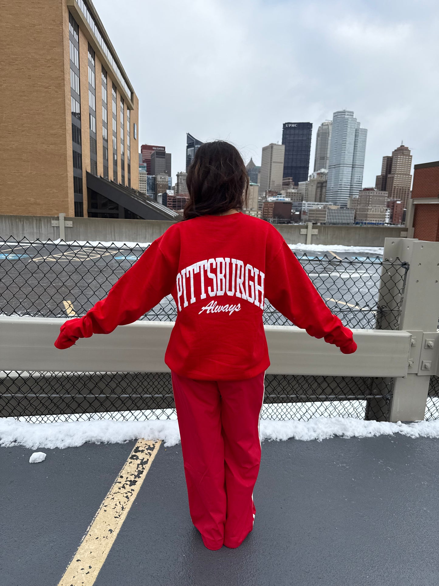 412, W/ Love PGH in Red