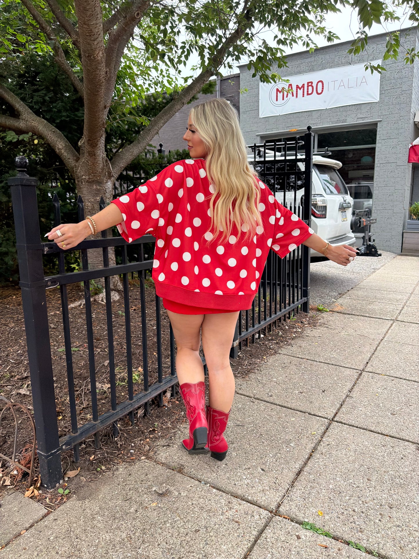 Patriotic Polka Tee