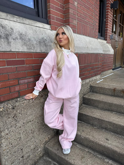 Pink Sugar Wide Leg Sweats