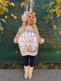 Camo Make Heaven Crowded Mockneck
