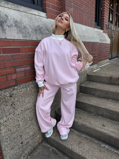 Pink Sugar Wide Leg Sweats