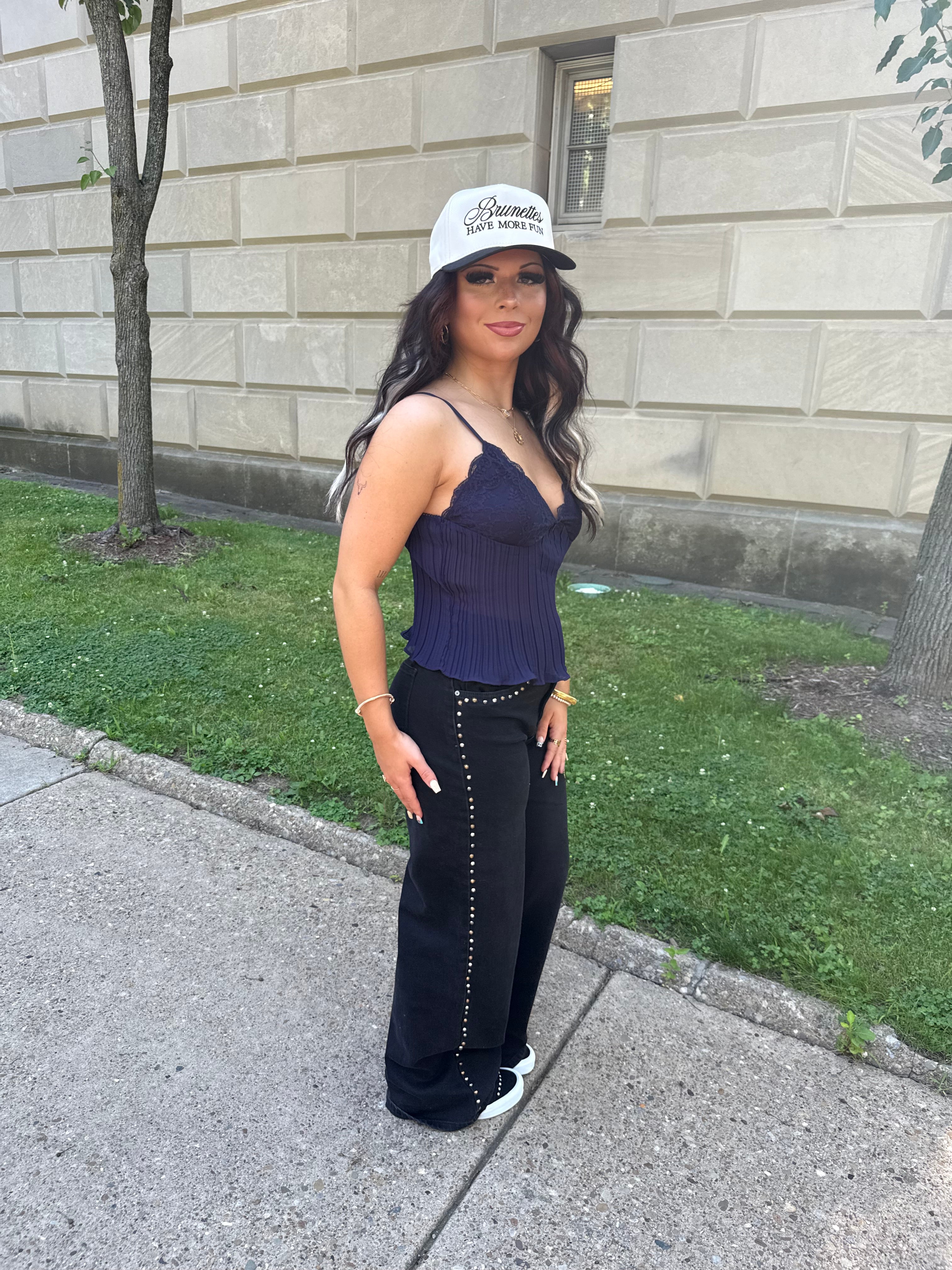 Brunettes Have More Fun Hat
