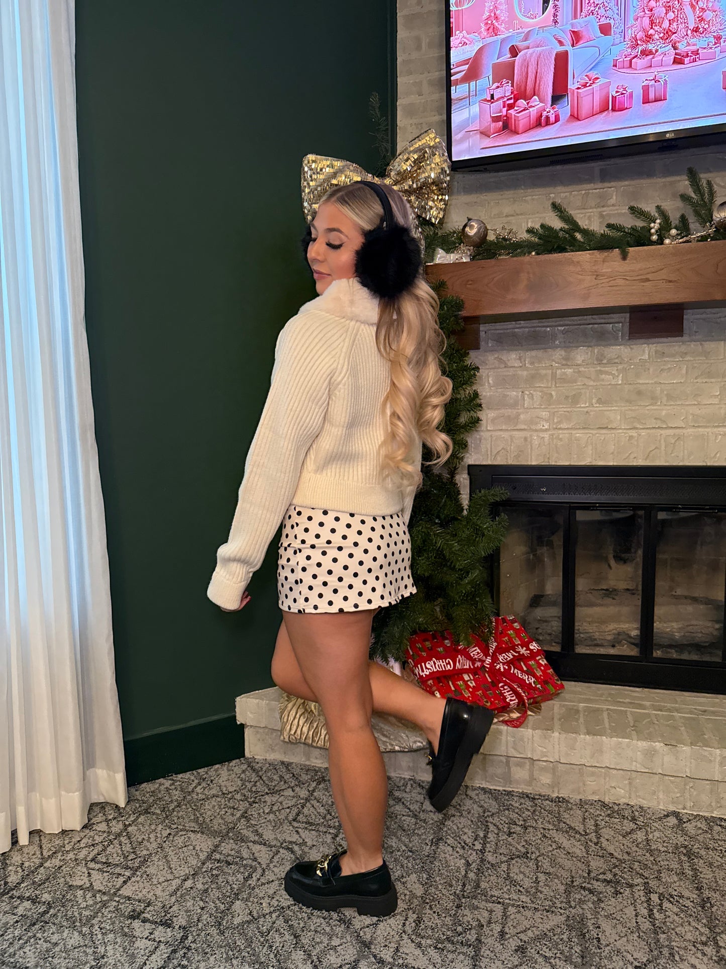 Feline Fur Zip Cardi