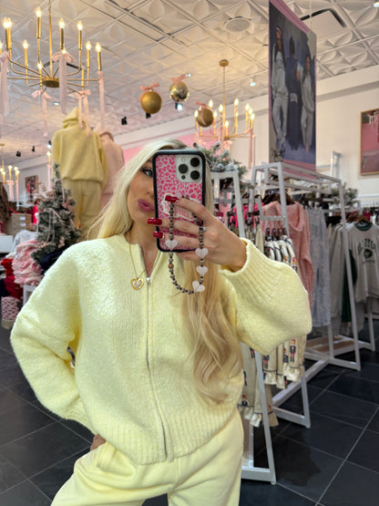 Buttered Vanilla Zip Up