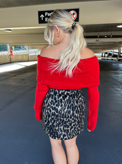 Mioni Red Sweater