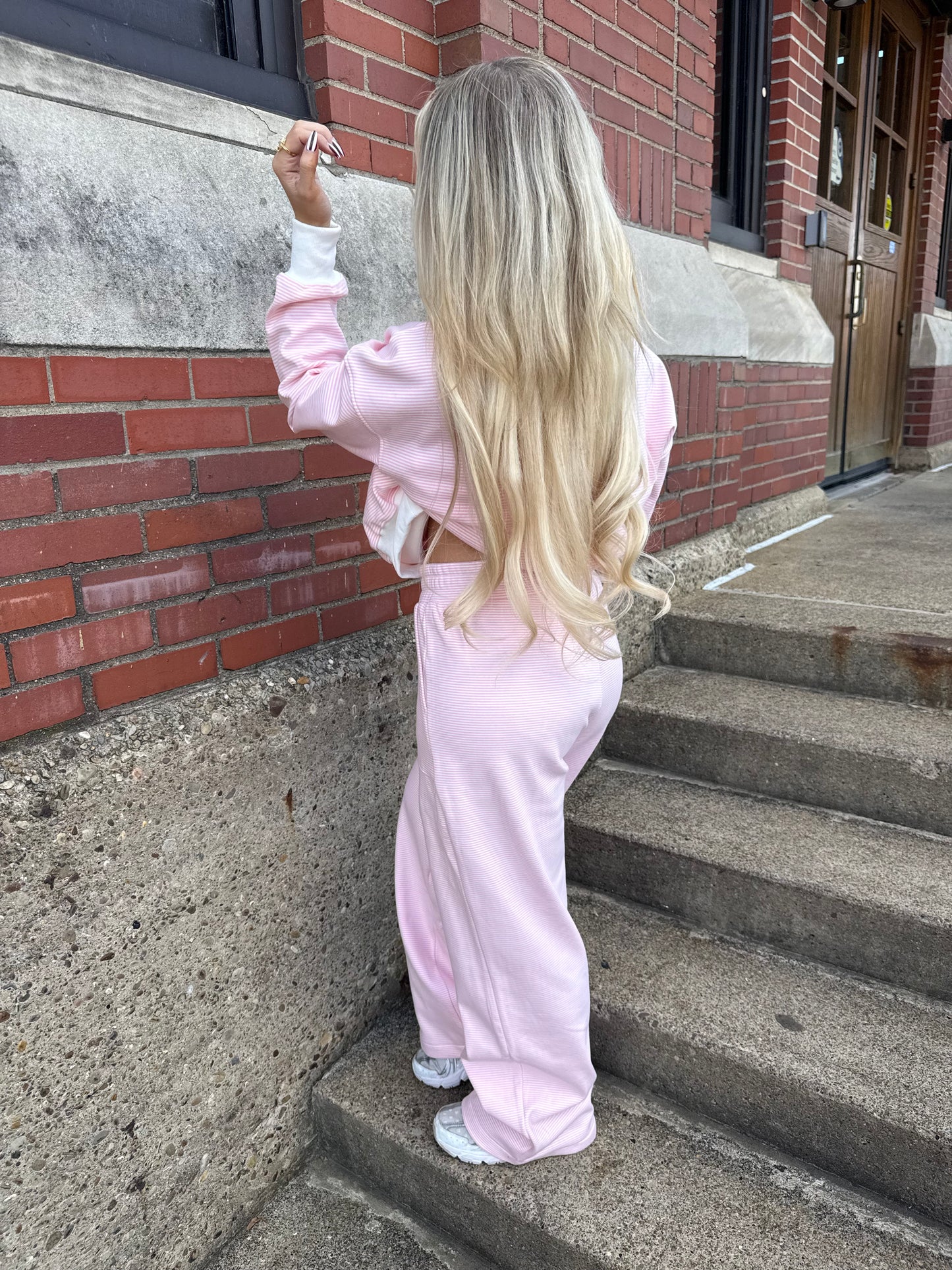 Pink Sugar Wide Leg Sweats