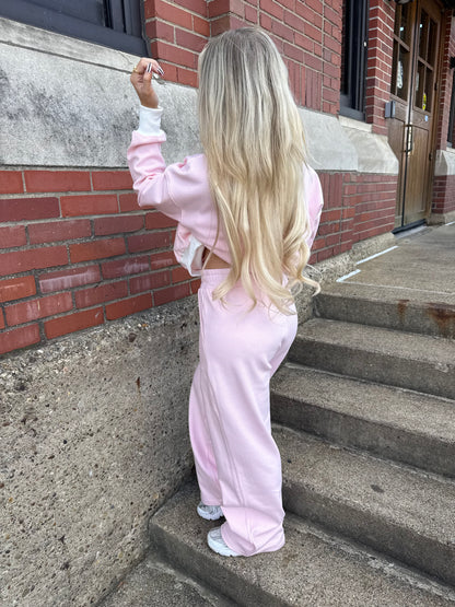 Pink Sugar Wide Leg Sweats