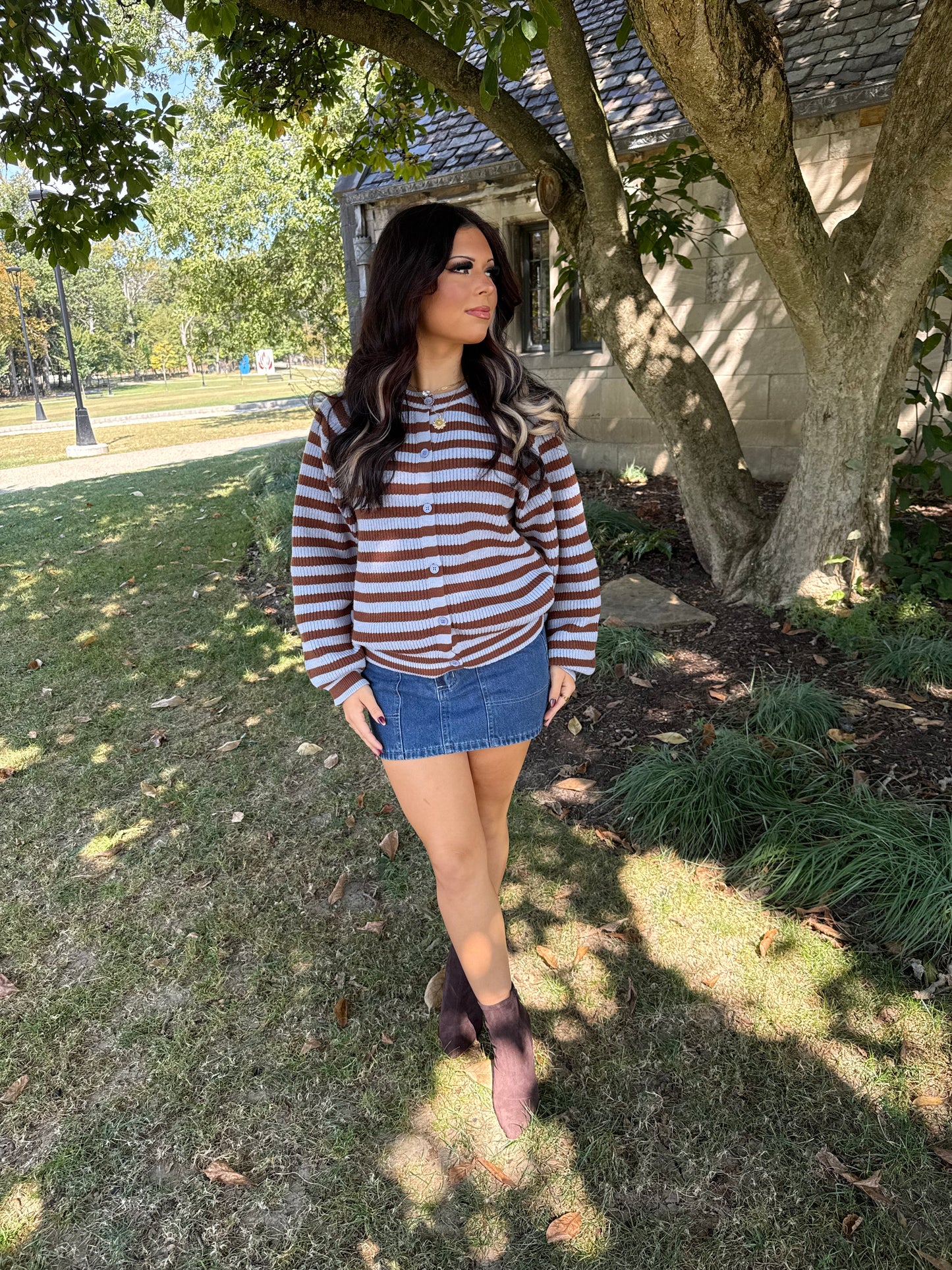 Belles & Babes Denim Skirt