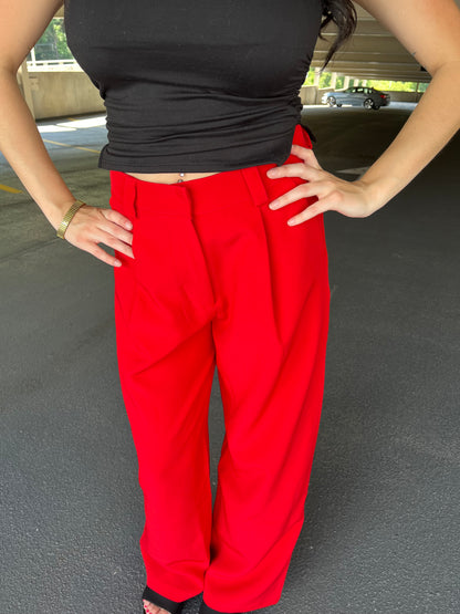 Briar Red Pants