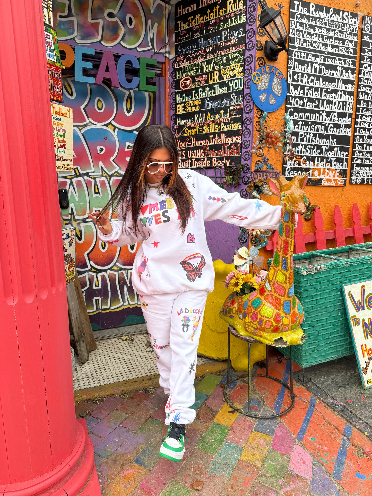 The Mayfair Group Somebody Loves You Crewneck