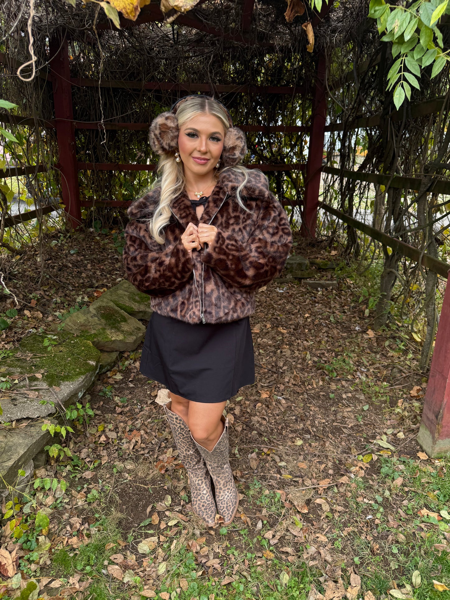 Manic Minx Cropped Fur Coat