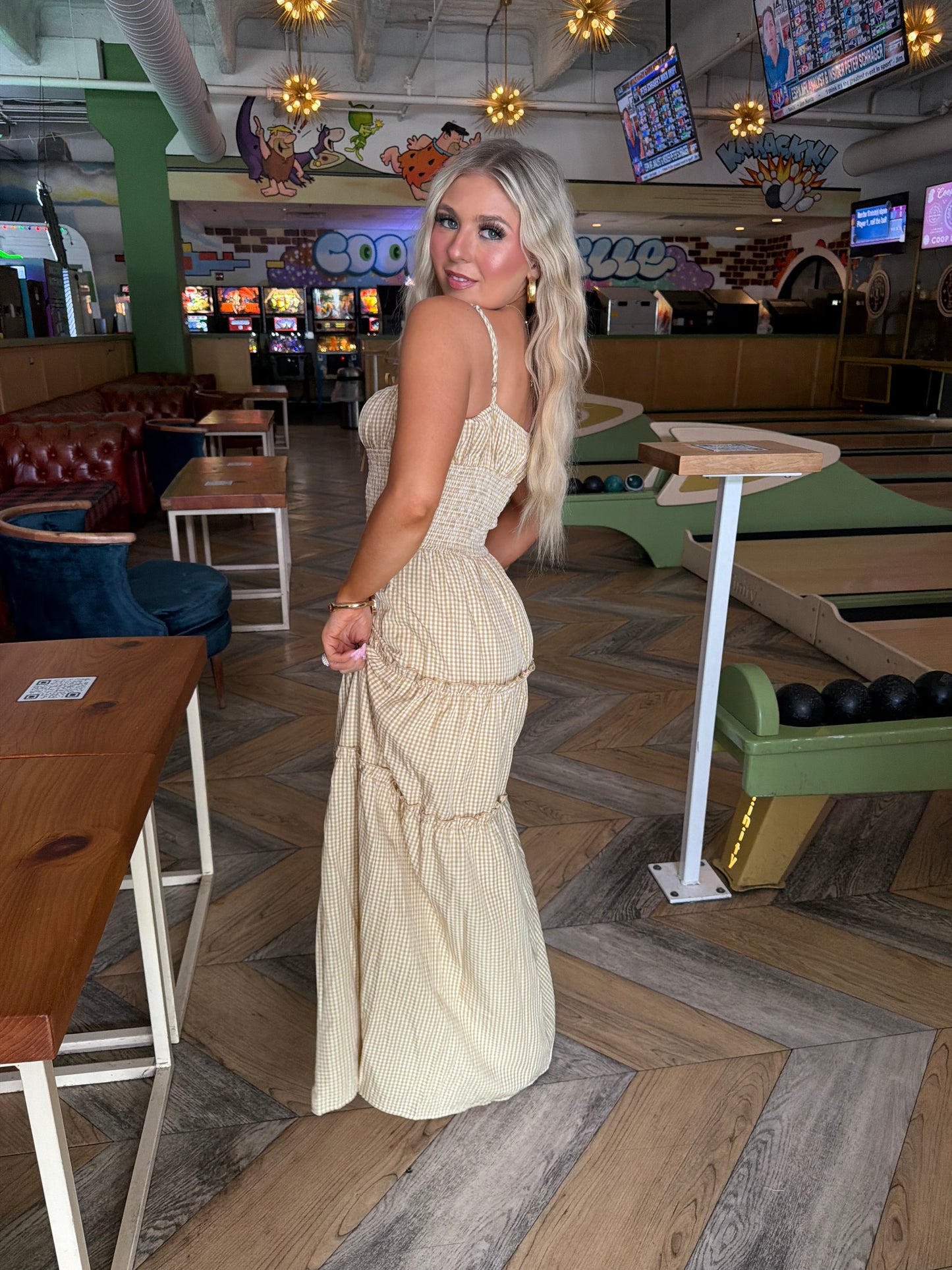 Manchild Yellow Maxi Dress