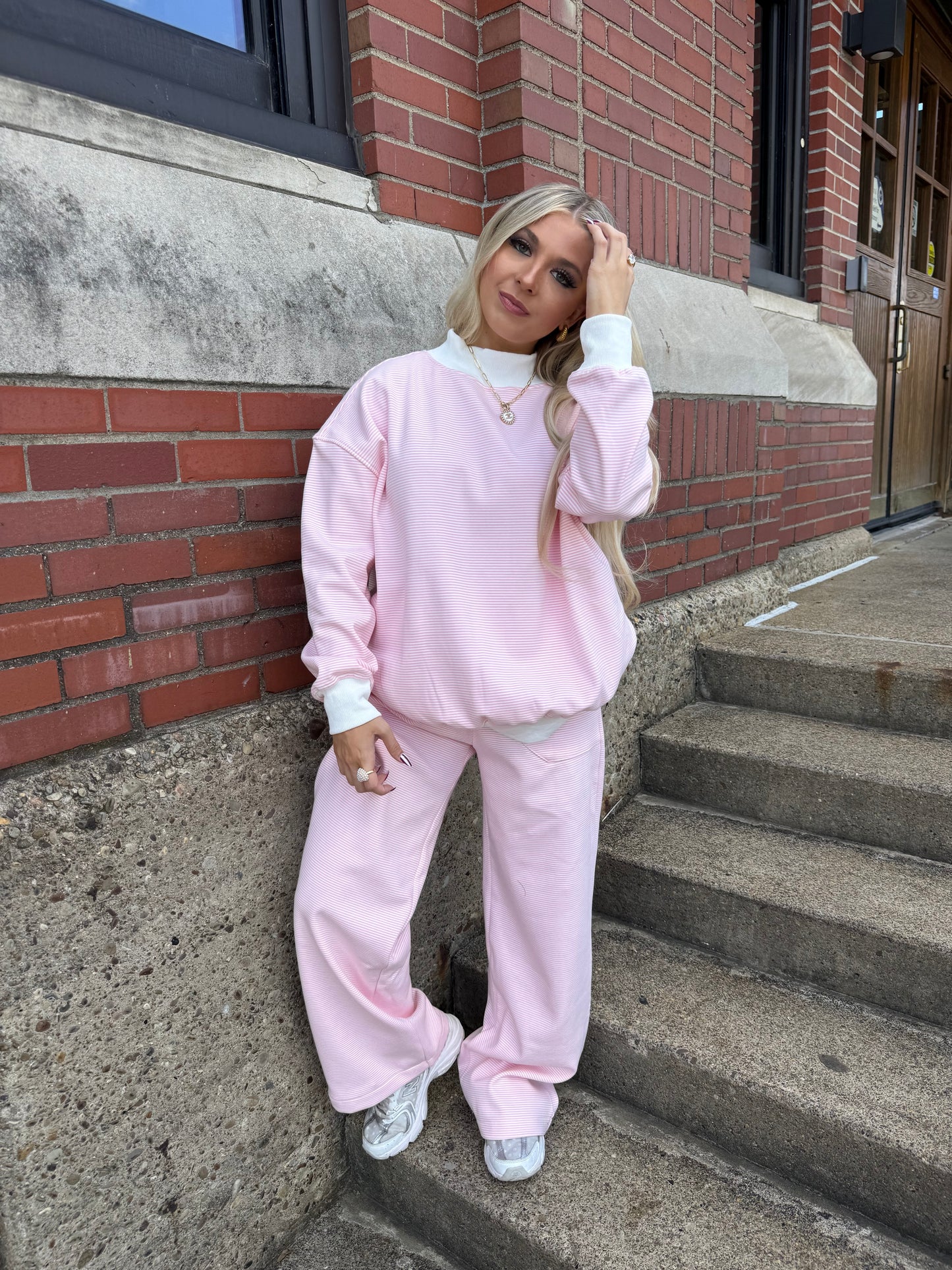 Pink Sugar Wide Leg Sweats