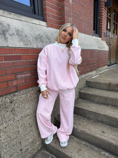 Pink Sugar Wide Leg Sweats