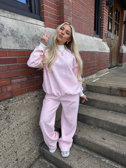 Pink Sugar Wide Leg Sweats