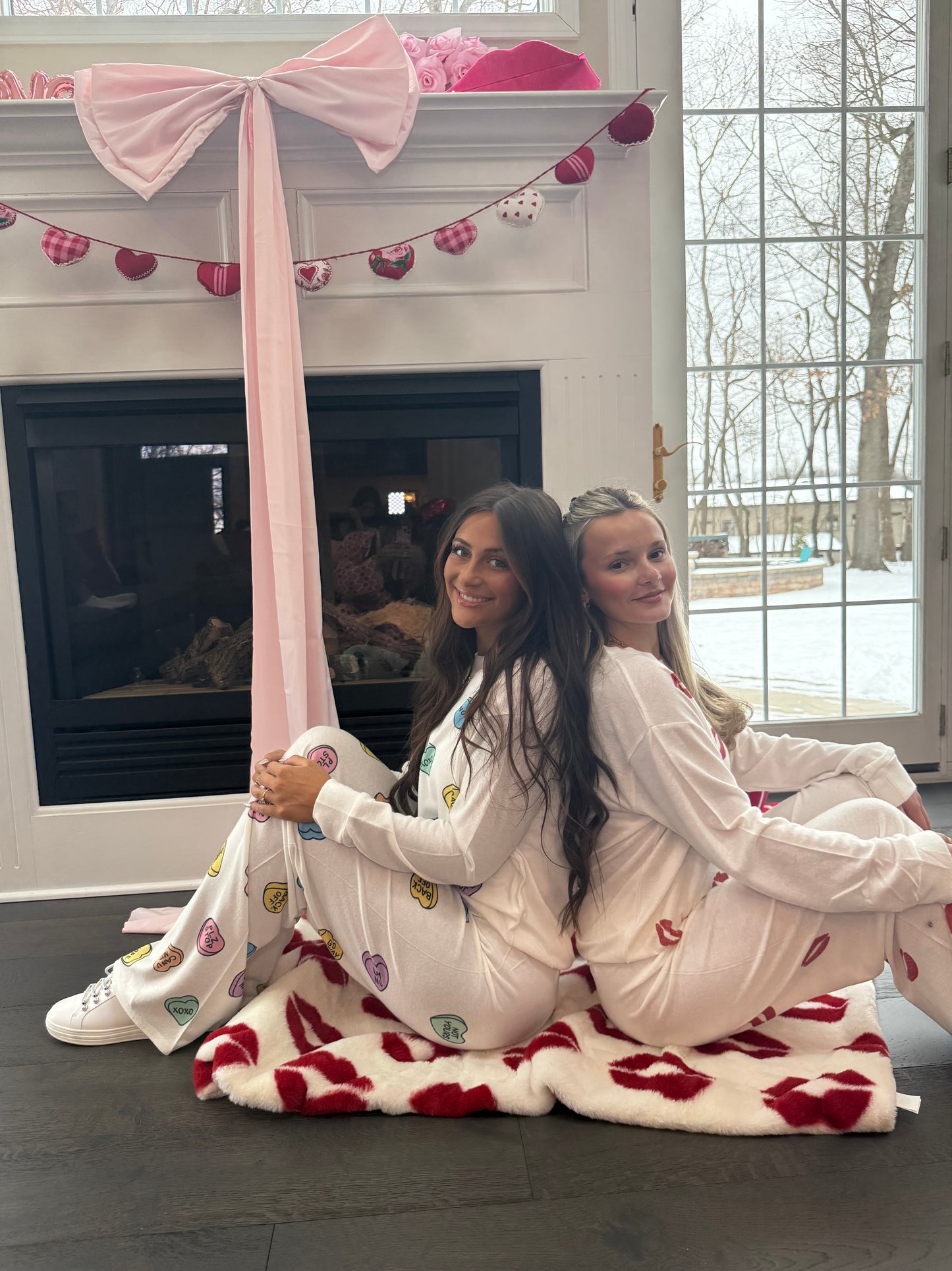 Candy Hearts Ivory Set (SOLD TOGETHER)