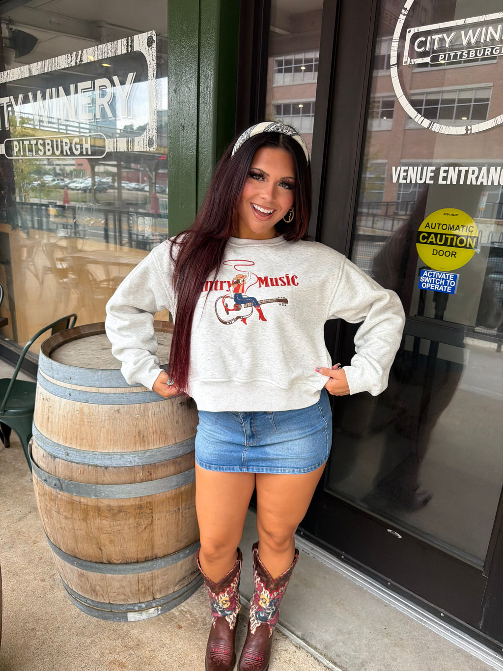 Country Music Cropped Crew