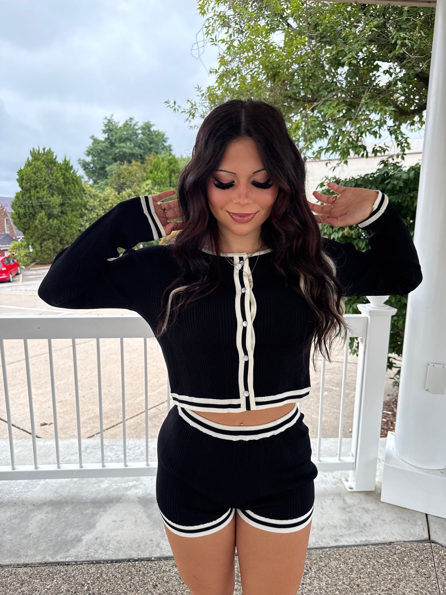 Cooler Codes Set (SWEATER) in Black