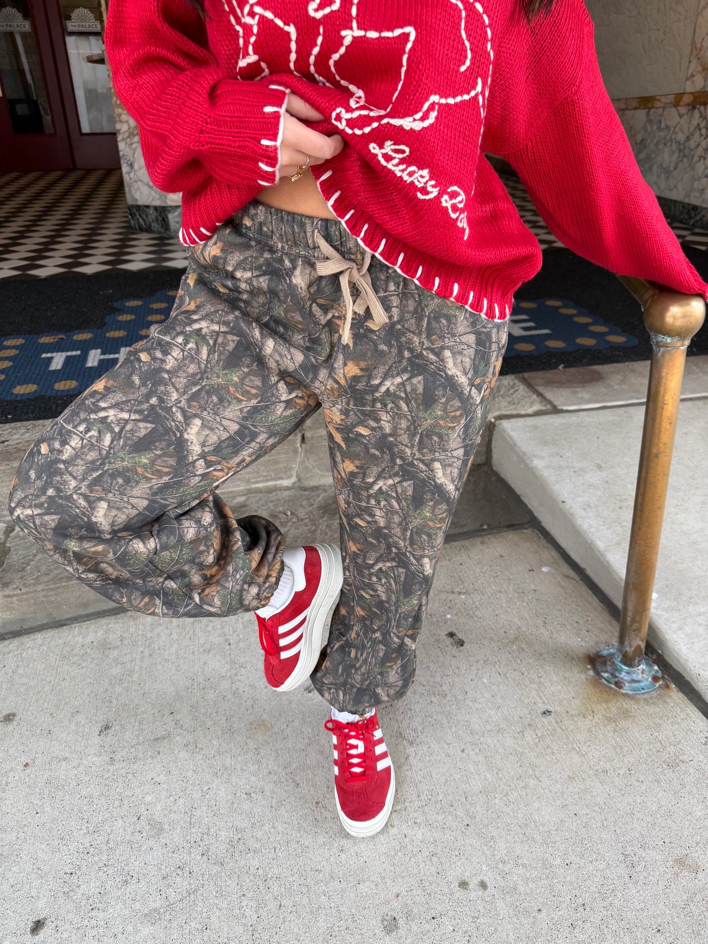 So Fetch Dark Camo Sweatpants