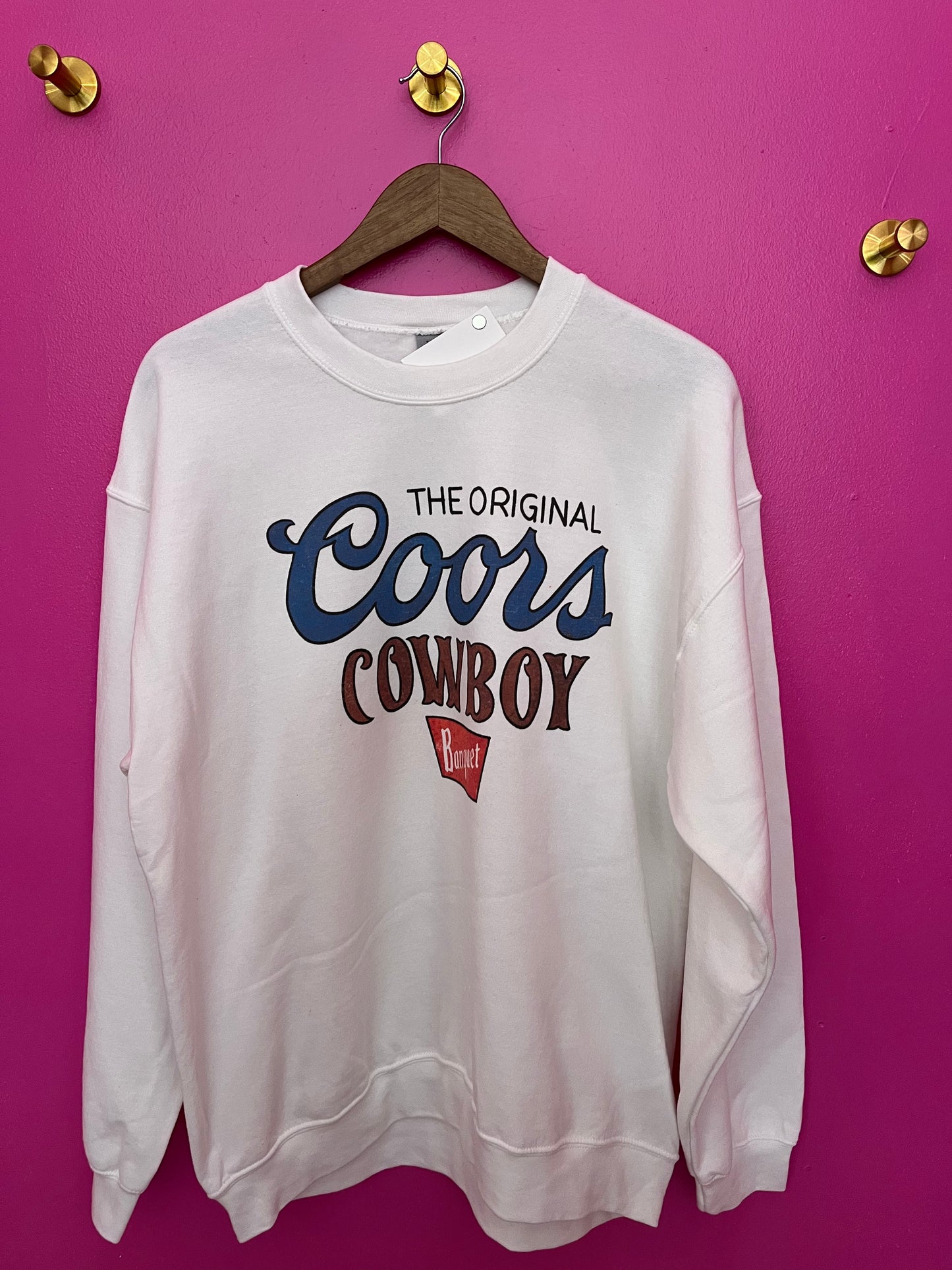 Original Coors Cowboy Sweatshirt