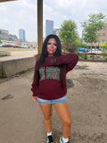 The Burgh 412 Crew Maroon/Green