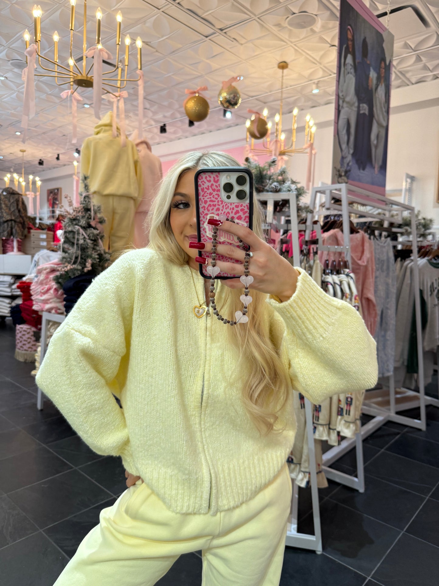 Buttered Vanilla Zip Up