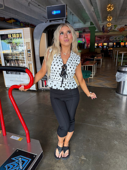 Lucia Polka Top
