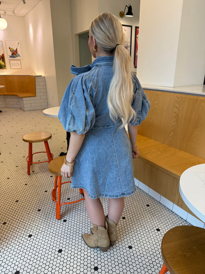 Brown Eyed Girl Denim Dress