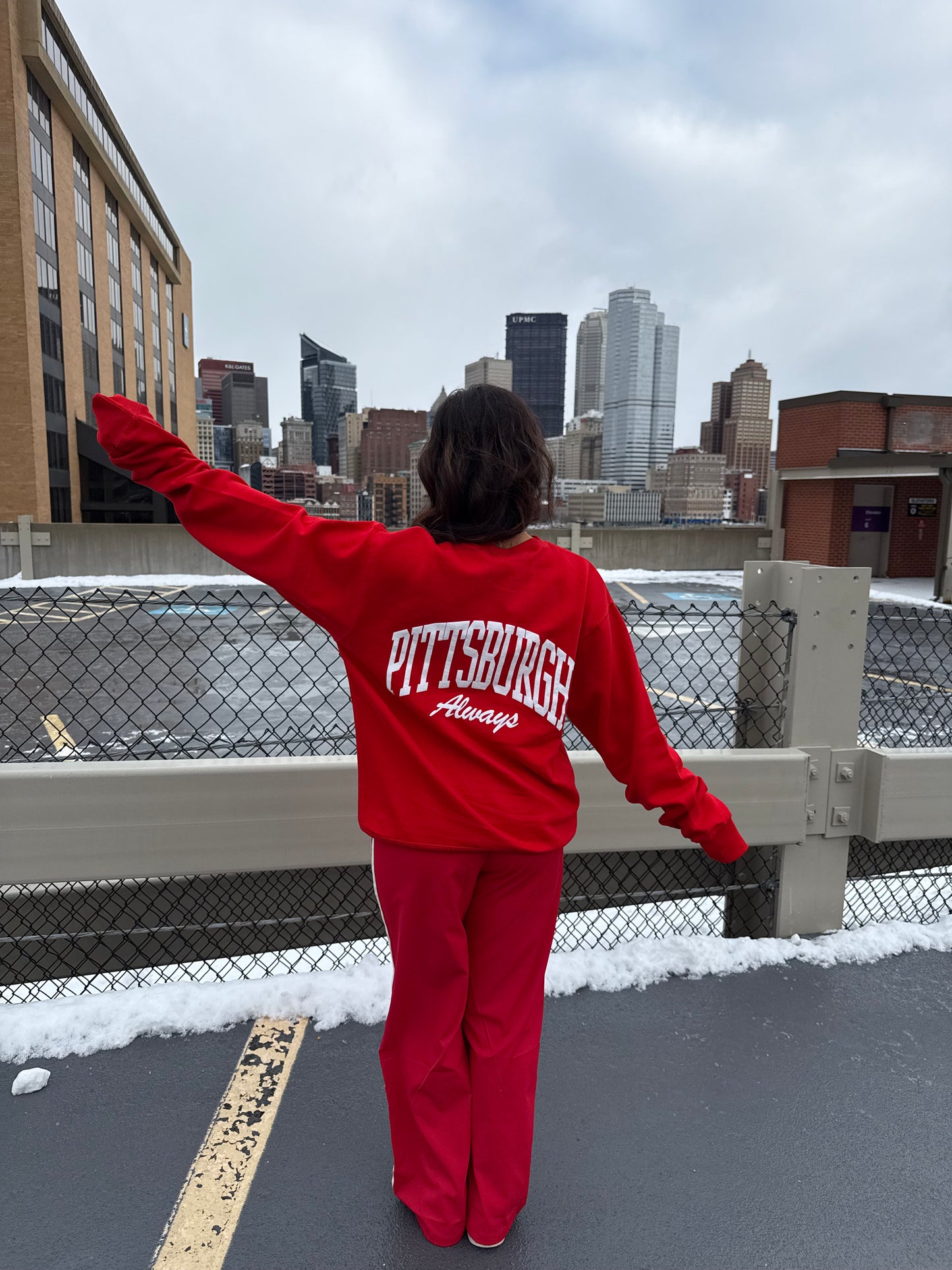 412, W/ Love PGH in Red