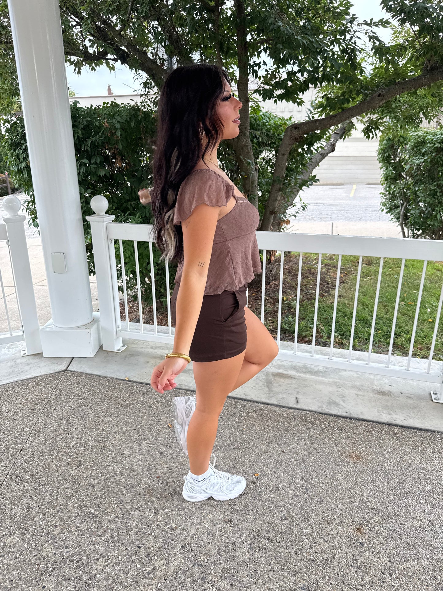 Conrad Skirt in Brown