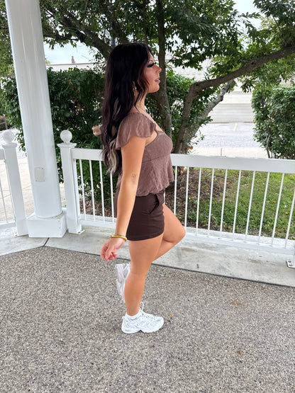 Conrad Skirt in Brown