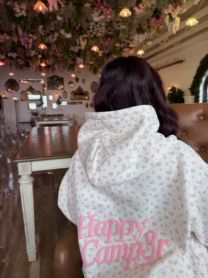 Happy Camp3r Tea Rose Puff Series Hoodie