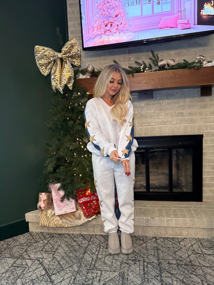 Starry Night Set NAVY (PANT ONLY)