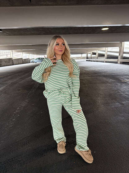 Lucky Girl Stripe Set (PANT)