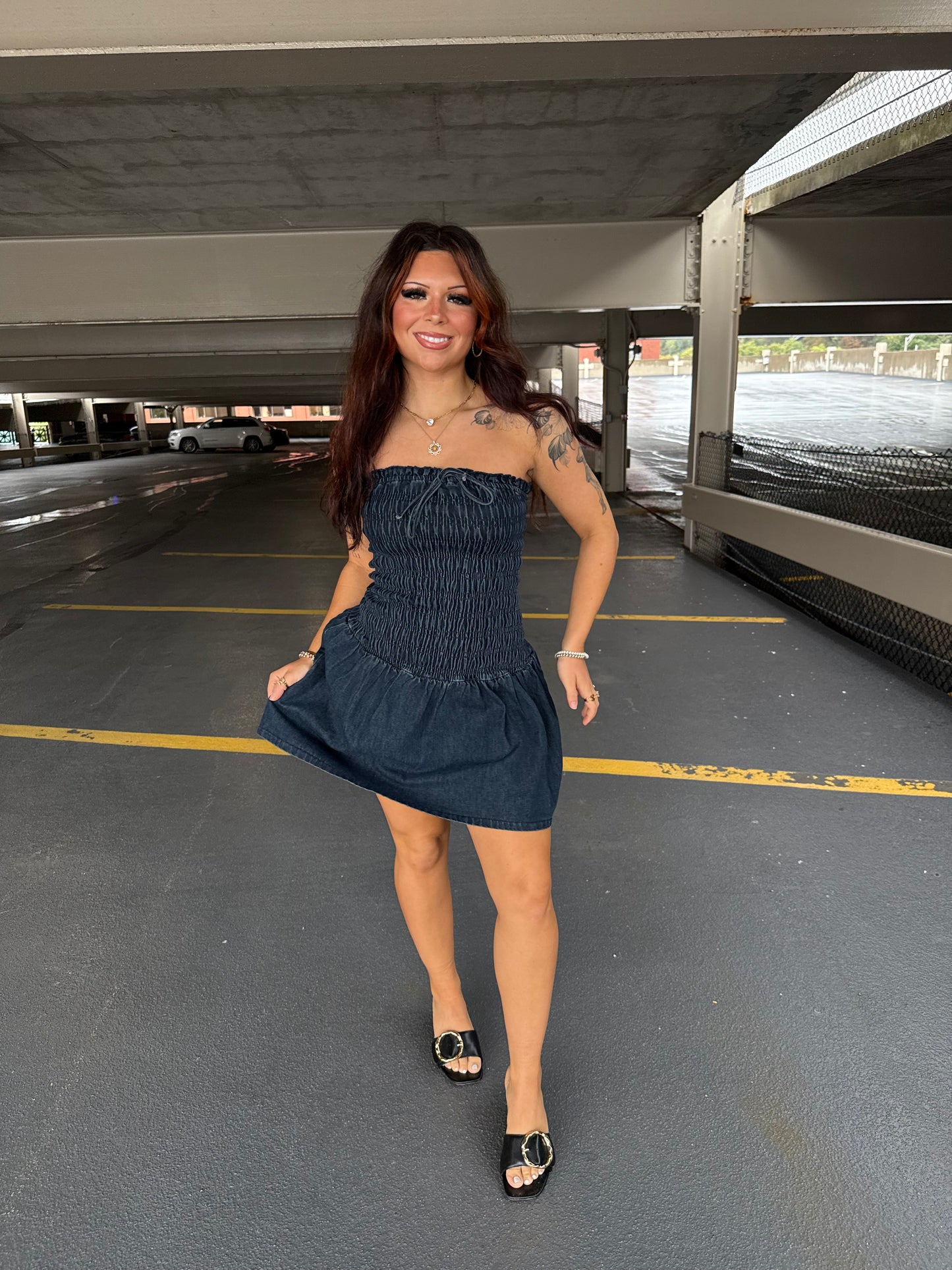 Really Rodeoing Tube Dress