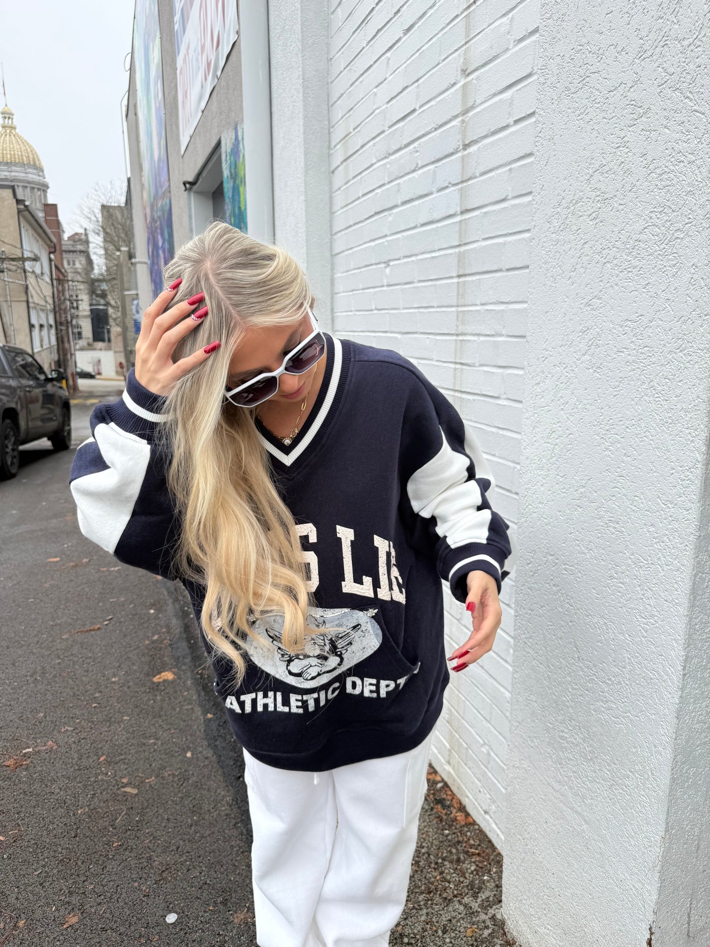 Boys Lie Athletics Hayley V-Neck