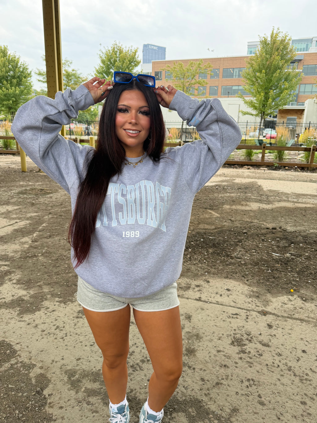 Pittsburgh 412 Crew Blue/Grey