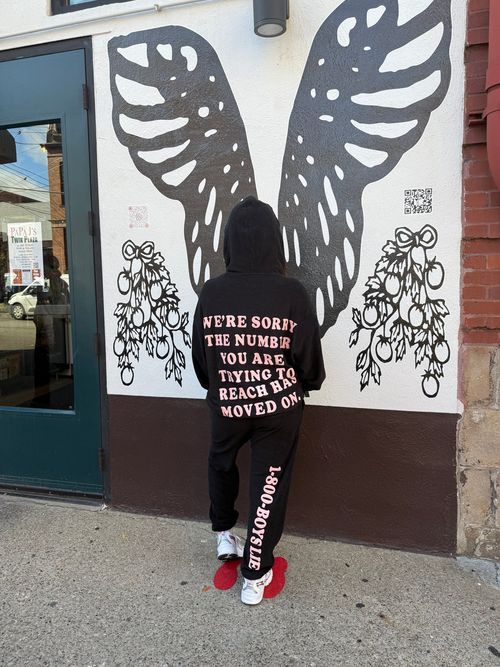 Boys Lie Black 1-800 Hoodie