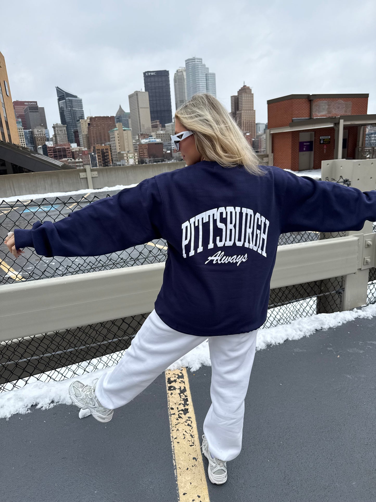 412, W/ Love PGH in Navy