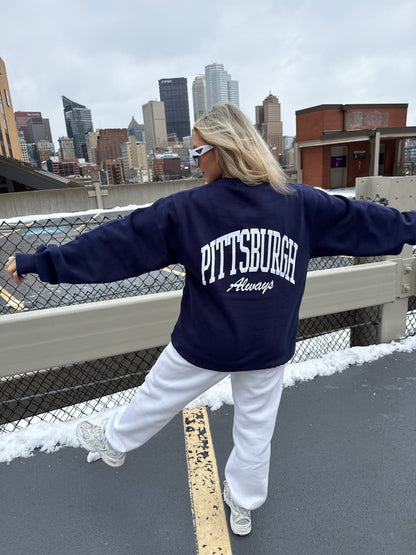 412, W/ Love PGH in Navy